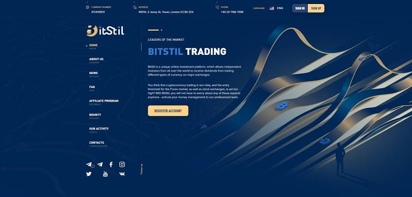 Обзор инвестиционного проекта Bitstil.com, честные отзывы, прибыльность 1,7% в сутки, страховка 1000$, рефбек до 15% (НЕ ПЛАТИТ)