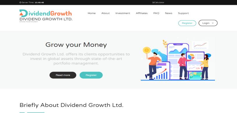 Обзор инвестиционного проекта Dividendgrowth.online, честные отзывы, прибыльность до 0,65% в день, рефбек 2%